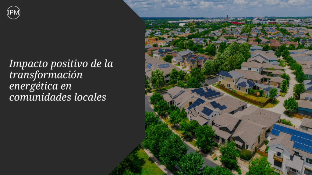 Impacto positivo en comunidades locales Ignacio Purcell Mena