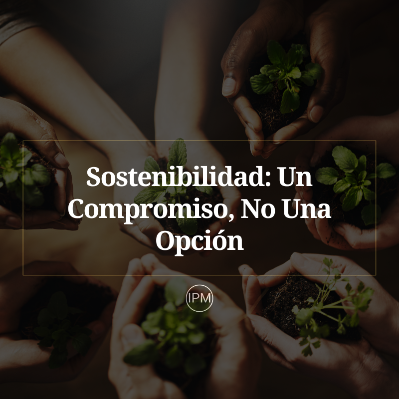 Sostenibilidad Un Compromiso, No Una Opción Ignacio Purcell Mena