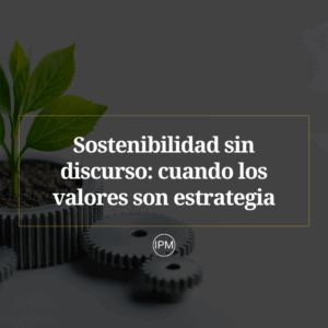 Sostenibilidad sin discurso Ignacio Purcell Mena